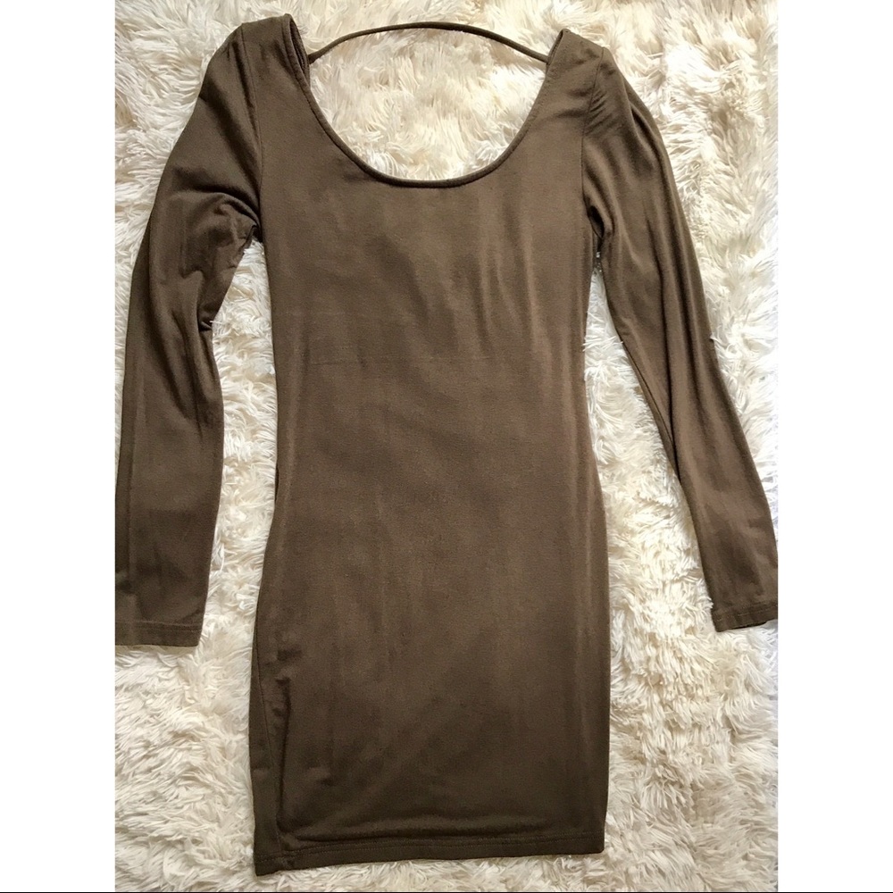 *NEW* Olive green dress